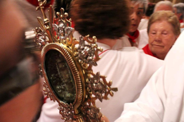 A las once de la mañana de este viernes 13, se ha celebrado una misa en la Capilla San Fermín en honor a los Mayores