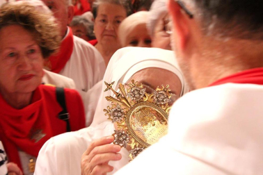 A las once de la mañana de este viernes 13, se ha celebrado una misa en la Capilla San Fermín en honor a los Mayores