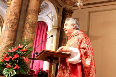 A las once de la mañana de este viernes 13, se ha celebrado una misa en la Capilla San Fermín en honor a los Mayores