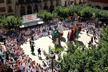 Imágenes de las fiestas patronales en las localidades navarras de Burlada, Cabanillas, Falces, Monteagudo, Murchante y Tafalla