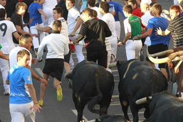 Imágenes de las fiestas patronales en las localidades navarras de Burlada, Cabanillas, Falces, Monteagudo, Murchante y Tafalla