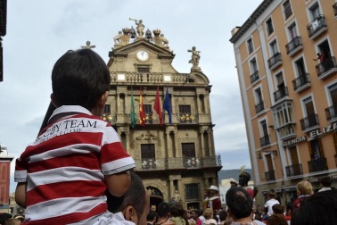 Los pamploneses han querido disfrutar del último día de esta festividad