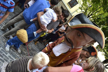 Los pamploneses han querido disfrutar del último día de esta festividad