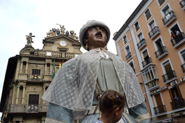 Los pamploneses han querido disfrutar del último día de esta festividad