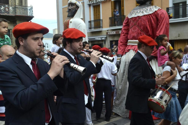 Los pamploneses han querido disfrutar del último día de esta festividad