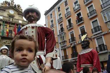 Los pamploneses han querido disfrutar del último día de esta festividad