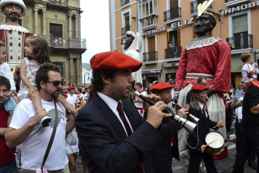 Los pamploneses han querido disfrutar del último día de esta festividad