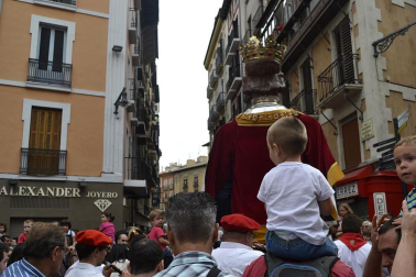 Los pamploneses han querido disfrutar del último día de esta festividad