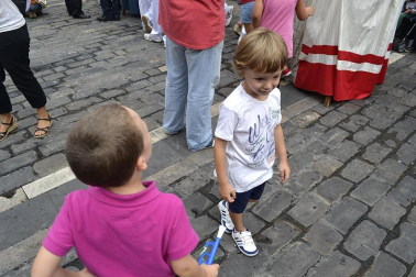Los pamploneses han querido disfrutar del último día de esta festividad