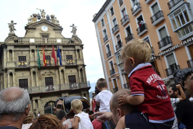 Los pamploneses han querido disfrutar del último día de esta festividad