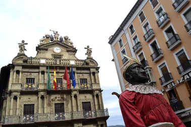 Los pamploneses han querido disfrutar del último día de esta festividad