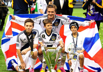 David Beckham jugó su último partido en Estados Unidos tras 5 temporadas en Los Angeles ganando la liga por segundo año consecutivo