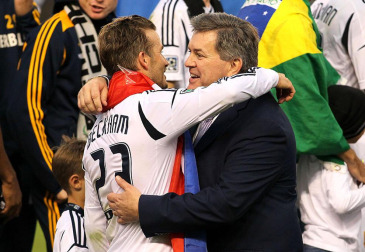 David Beckham jugó su último partido en Estados Unidos tras 5 temporadas en Los Angeles ganando la liga por segundo año consecutivo
