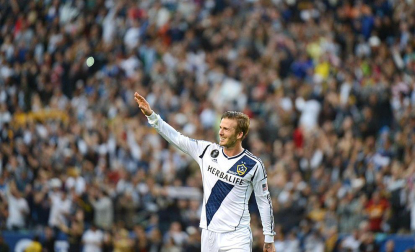 David Beckham jugó su último partido en Estados Unidos tras 5 temporadas en Los Angeles ganando la liga por segundo año consecutivo