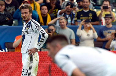 David Beckham jugó su último partido en Estados Unidos tras 5 temporadas en Los Angeles ganando la liga por segundo año consecutivo
