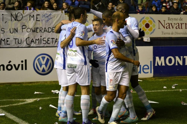 Osasuna perdió por 1-2 ante el Granada en su último partido del año 2012.