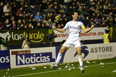 Osasuna perdió por 1-2 ante el Granada en su último partido del año 2012.
