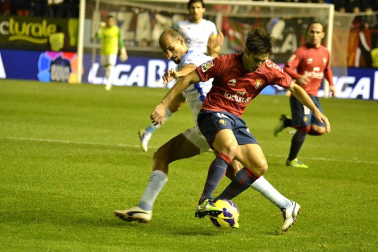 Osasuna perdió por 1-2 ante el Granada en su último partido del año 2012.