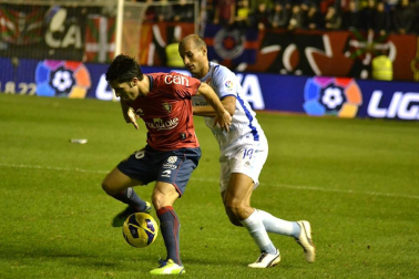 Osasuna perdió por 1-2 ante el Granada en su último partido del año 2012.