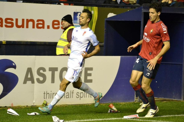 Osasuna perdió por 1-2 ante el Granada en su último partido del año 2012.