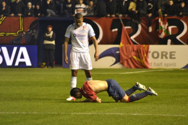 Osasuna perdió por 1-2 ante el Granada en su último partido del año 2012.