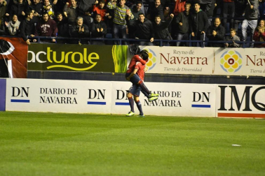 Osasuna perdió por 1-2 ante el Granada en su último partido del año 2012.