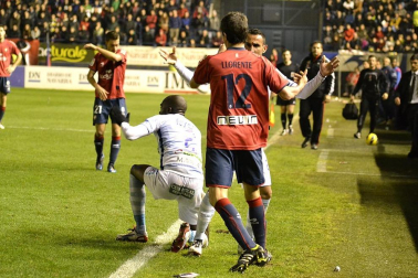 Osasuna perdió por 1-2 ante el Granada en su último partido del año 2012.