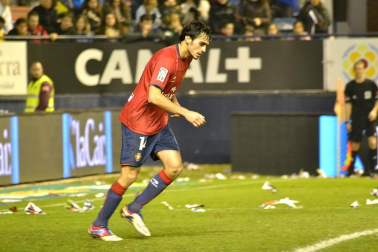 Osasuna perdió por 1-2 ante el Granada en su último partido del año 2012.
