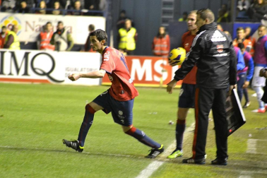 Osasuna perdió por 1-2 ante el Granada en su último partido del año 2012.