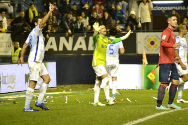 Osasuna perdió por 1-2 ante el Granada en su último partido del año 2012.