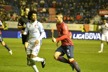 Osasuna perdió por 1-2 ante el Granada en su último partido del año 2012.