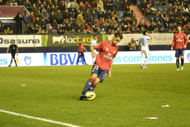 Osasuna perdió por 1-2 ante el Granada en su último partido del año 2012.