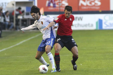 Imágenes del partido entre Osasuna y el Zaragoza, en el que los rojillos se impusieron 3-0 durante la novena jornada del Fútbol de Primera División.