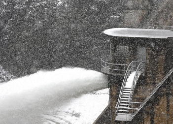 Nevadas caídas en el norte de la Comunidad foral el miércoles 6 de febrero