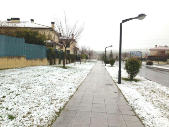 Nevadas caídas en el norte de la Comunidad foral el miércoles 6 de febrero