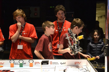 La quinta edición de la First Lego League celebrada en Baluarte