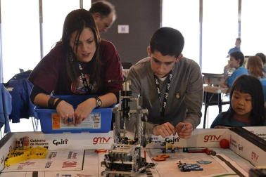 La quinta edición de la First Lego League celebrada en Baluarte