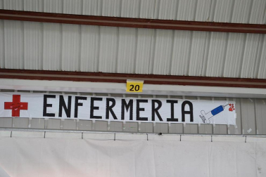 Pancartas de la carpa