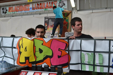 Pancartas de la carpa