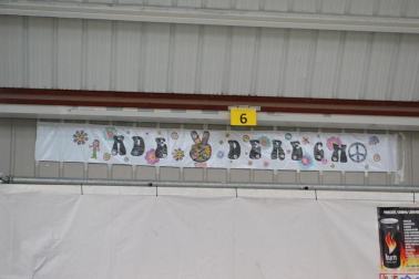 Pancartas de la carpa