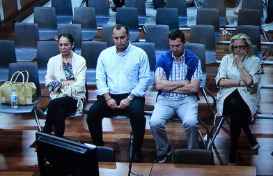 Juicio a Pantoja, Muñoz y Zaldívar en Málaga