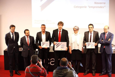 Gala de entrega de los Premios Emprendedor XXI en Navarra