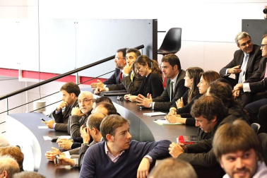 Gala de entrega de los Premios Emprendedor XXI en Navarra