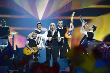 Imágenes de la Gala de Eurovisión 2013 celebrado en Malmö, en el que ha participado El Sueño de Morfeo con la canción 'Contigo hasta el final'