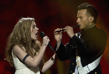 Imágenes de la Gala de Eurovisión 2013 celebrado en Malmö, en el que ha participado El Sueño de Morfeo con la canción 'Contigo hasta el final'