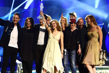 Imágenes de la Gala de Eurovisión 2013 celebrado en Malmö, en el que ha participado El Sueño de Morfeo con la canción 'Contigo hasta el final'