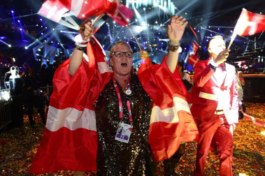 Imágenes de la Gala de Eurovisión 2013 celebrado en Malmö, en el que ha participado El Sueño de Morfeo con la canción 'Contigo hasta el final'