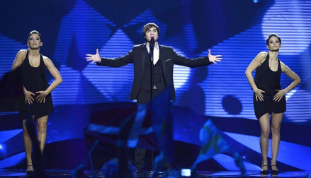 Imágenes de la Gala de Eurovisión 2013 celebrado en Malmö, en el que ha participado El Sueño de Morfeo con la canción 'Contigo hasta el final'