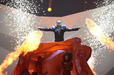 Imágenes de la Gala de Eurovisión 2013 celebrado en Malmö, en el que ha participado El Sueño de Morfeo con la canción 'Contigo hasta el final'