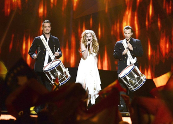 Imágenes de la Gala de Eurovisión 2013 celebrado en Malmö, en el que ha participado El Sueño de Morfeo con la canción 'Contigo hasta el final'